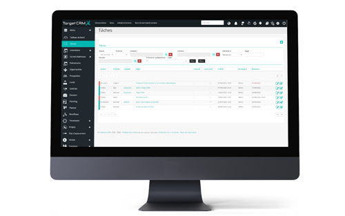 gestion taches crm